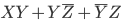 XY+Y\overline{Z}+\overline{Y}Z